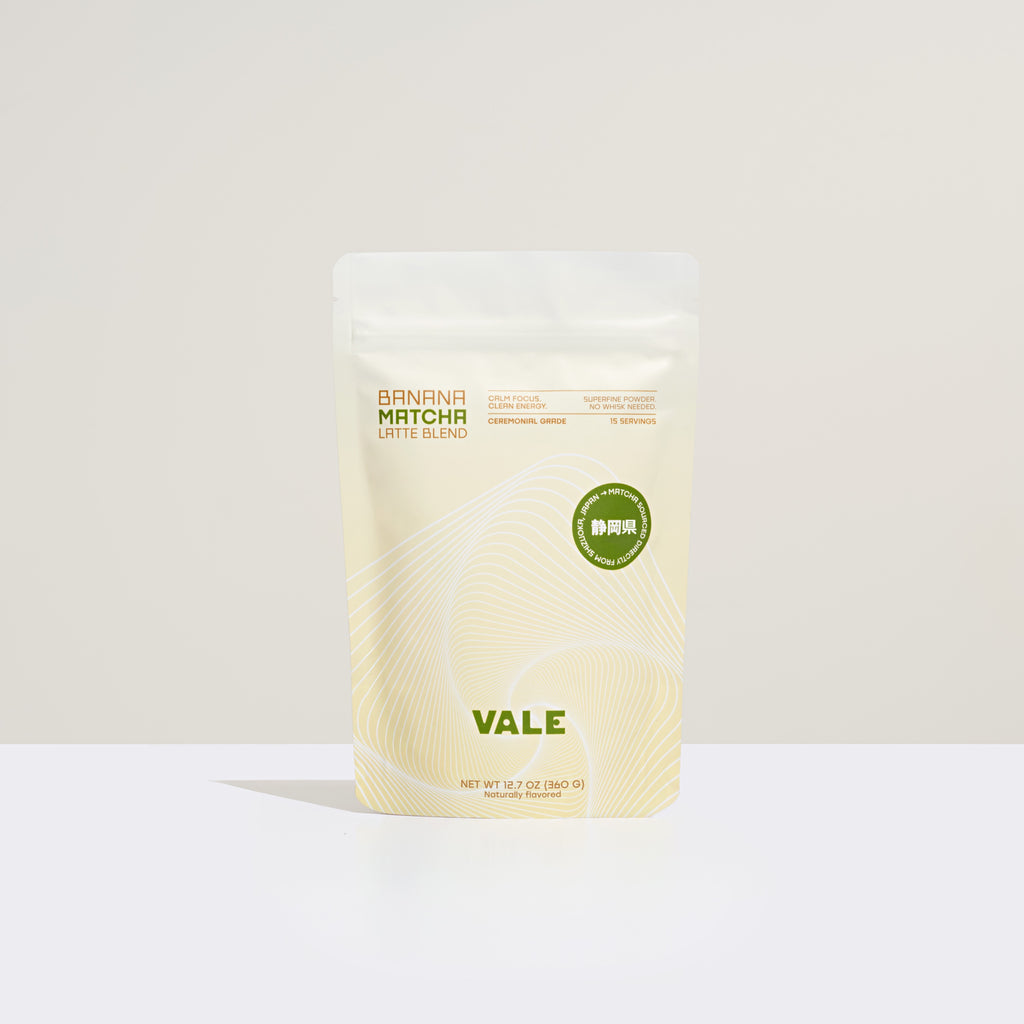Banana Matcha Latte