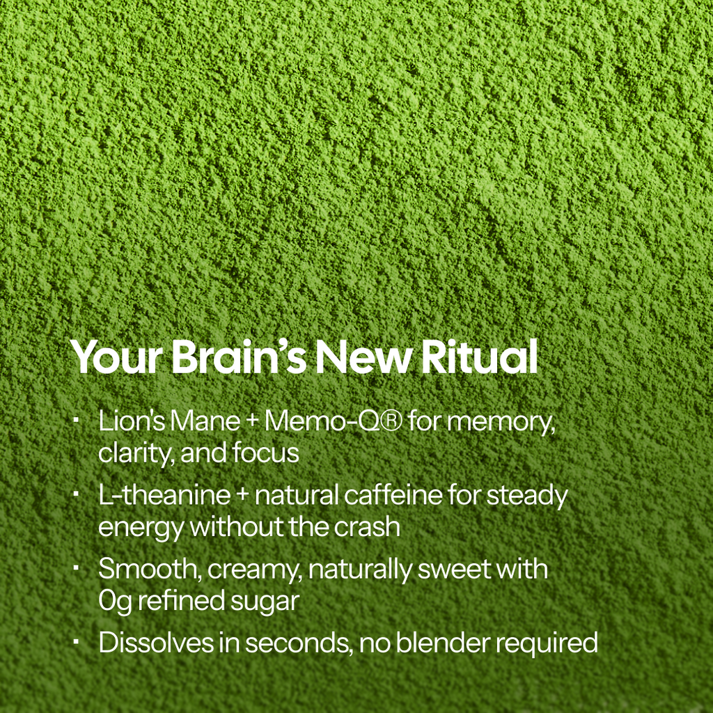 Focus Matcha (with Lion's Mane)
