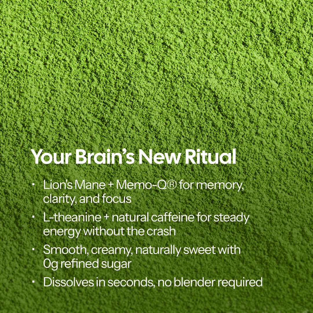 Focus Matcha (with Lion's Mane)