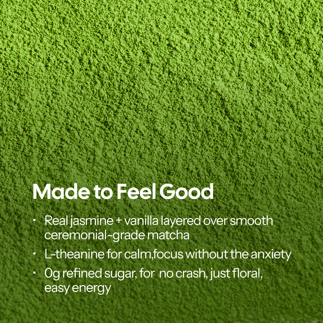 Jasmine Vanilla Matcha Latte