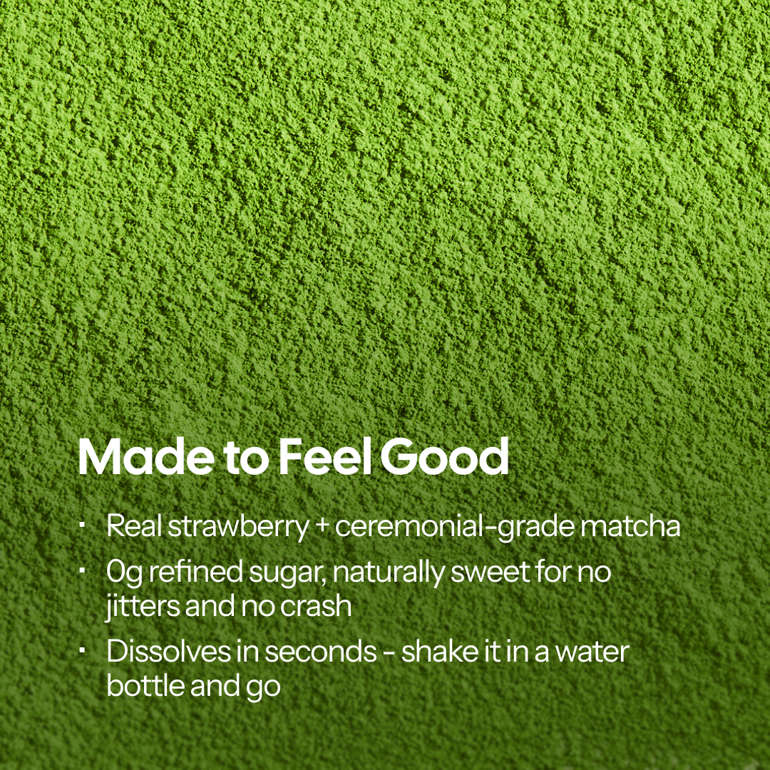 Strawberry Matcha Latte