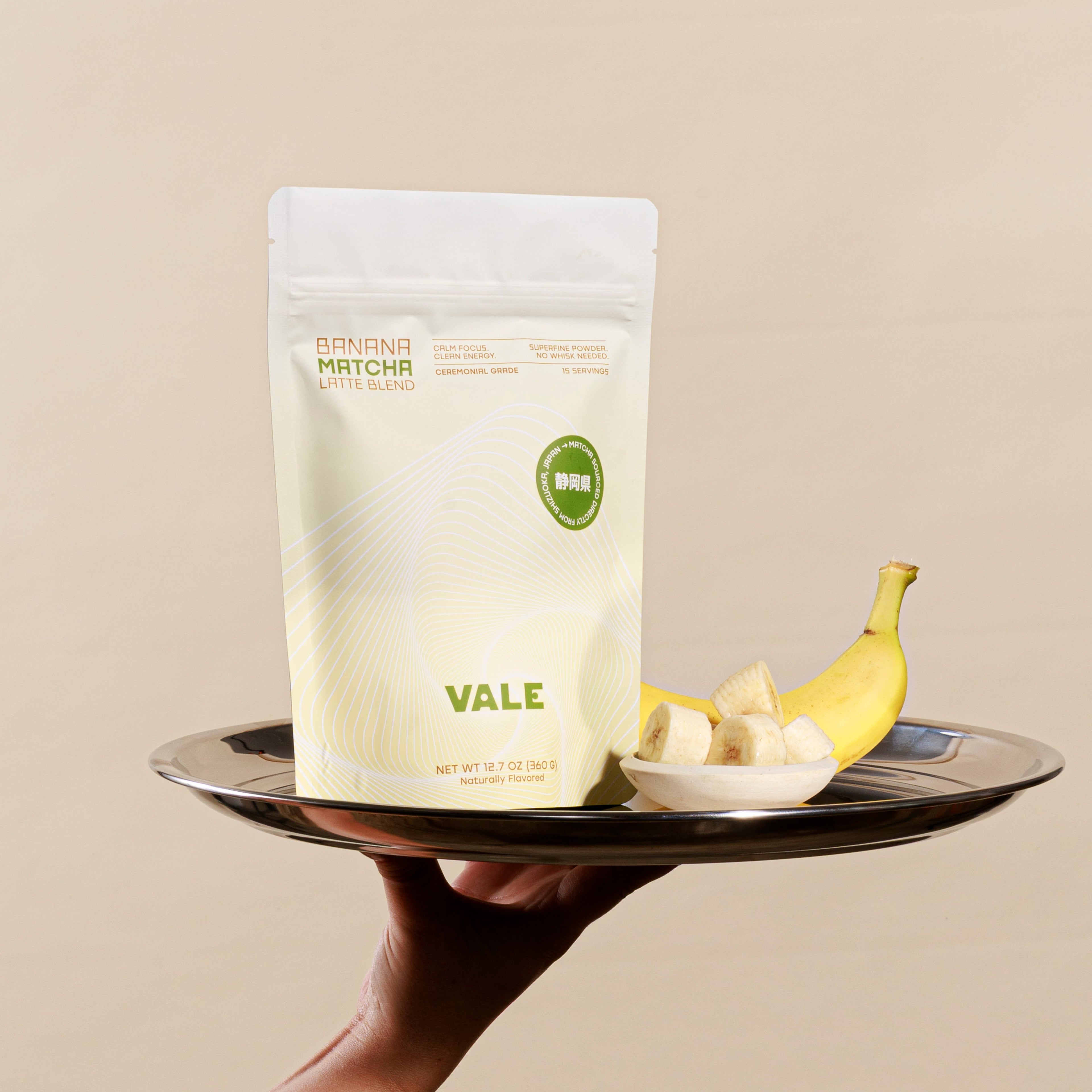 Banana Matcha Latte