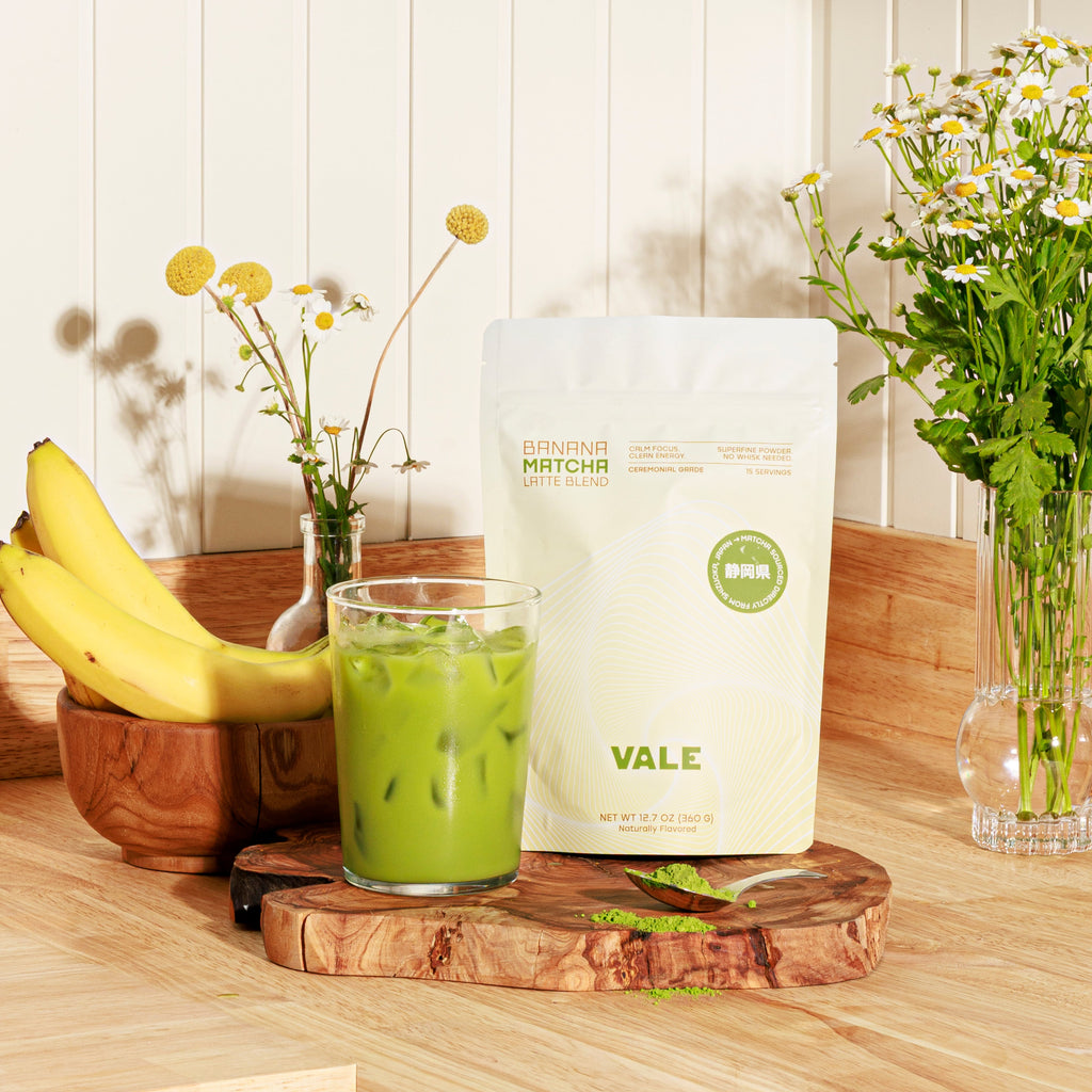 Banana Matcha Latte