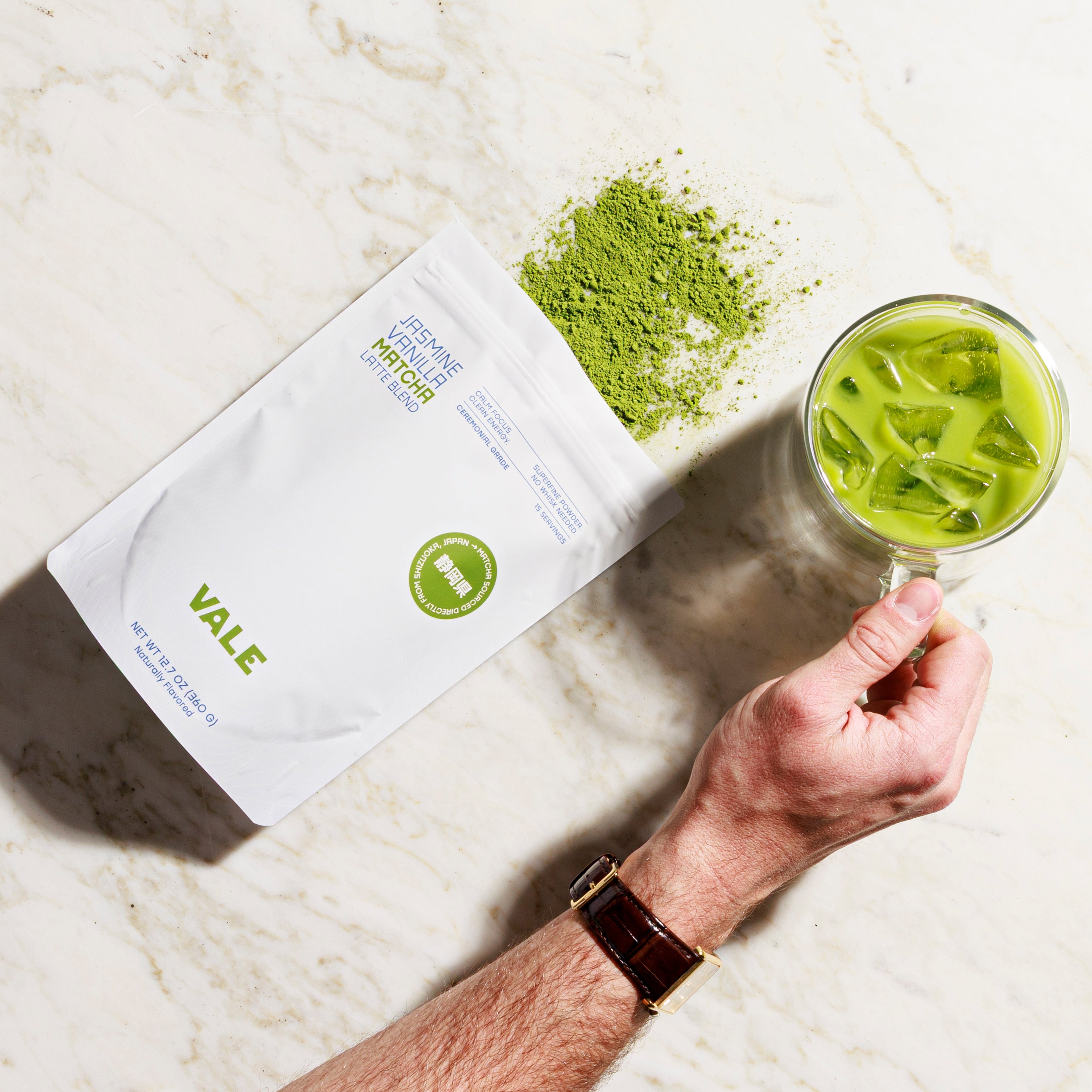 Jasmine Vanilla Matcha Latte