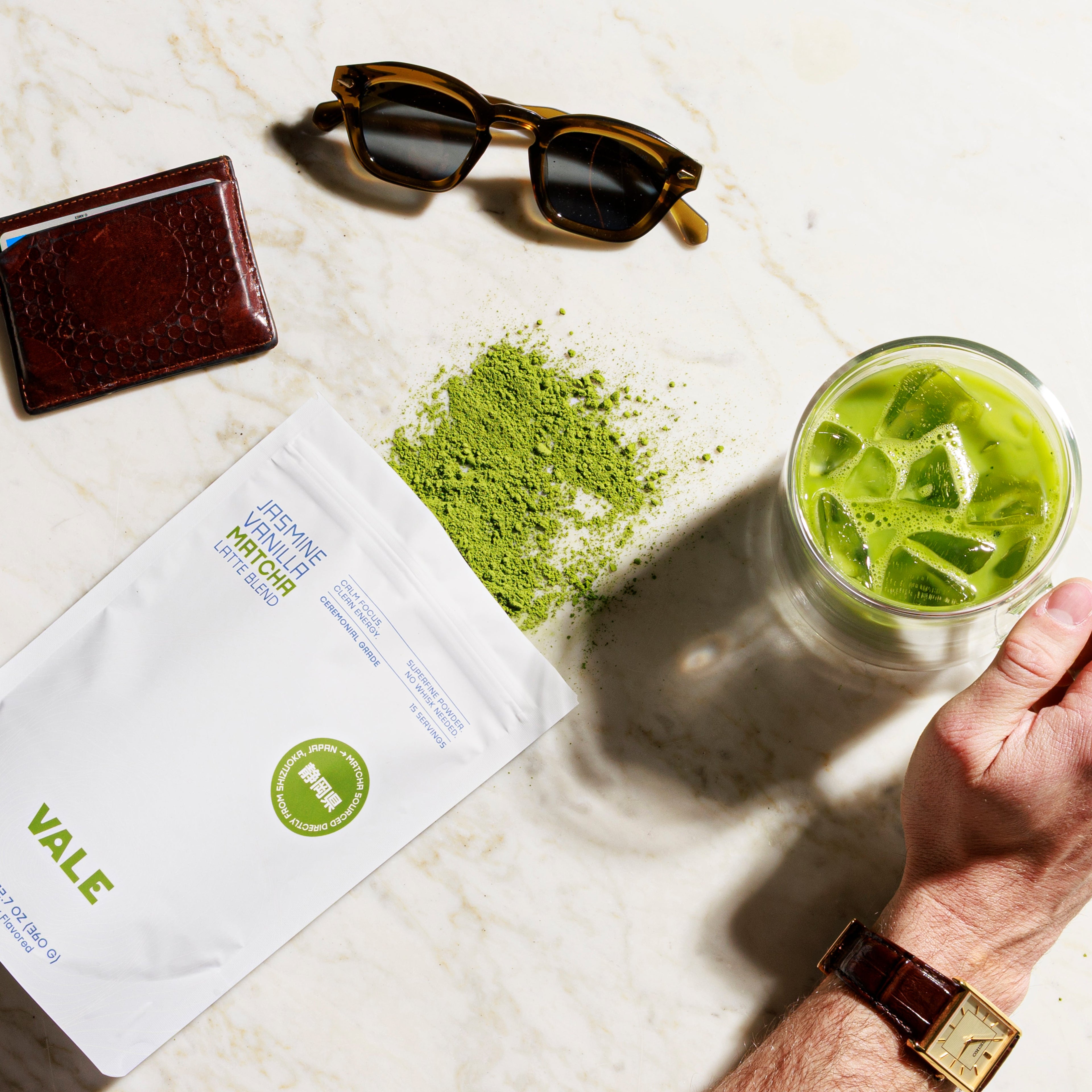 Jasmine Vanilla Matcha Latte
